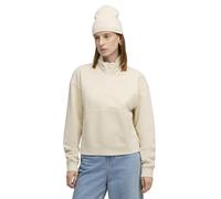 PUMA Sudadera Corta con Media Cremallera Class Mujer S, Alpine Snow White