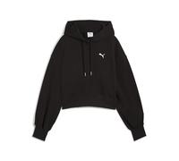 PUMA Sudadera Crop con Capucha Wardrobe ESS Relaxed Mujer S, Black