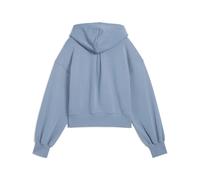 PUMA Sudadera crop con capucha WARDROBE ESS Relaxed para mujer, Ropa, Cool Azul, XL XL