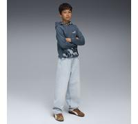 PUMA Sudadera de camuflaje con capucha Essentials juvenil, Age, Dark Indigo, 11-12Y 11-12Y