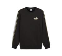 PUMA Sudadera de Cuello Redondo ESS Tape Minimal Gold Hombre XL Black