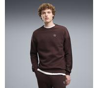 PUMA Sudadera de cuello Rojoondo Essentials Elevated para hombre, Ropa, Marrón, XL