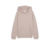 PUMA Sudadera de felpa con capucha Essentials de corte holgado juvenil, Accesoiros, Beige, 7-8Y