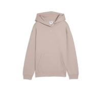 PUMA Sudadera de felpa con capucha Essentials de corte holgado juvenil, Accesoiros, Beige, 7-8Y