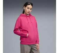 PUMA Sudadera de felpa con capucha Essentials de corte holgado para mujer, Ropa, Rosa, S