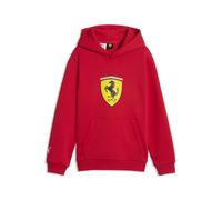 PUMA Sudadera de felpa con capucha Scuderia Ferrari ColouRojo Shield juvenil, Accesoiros, 5-6Y