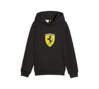 PUMA Sudadera de felpa con capucha Scuderia Ferrari ColouRojo Shield juvenil, Accesoiros, Negro, 15-16Y