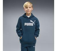 PUMA Sudadera de frisa con capucha ESS con logotipo n.º 1 juvenil, Ropa, Azul, 9-10Y