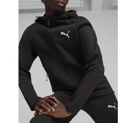 Puma Sudadera de hombre Evostripe Full-Zip Hoodie Dk Puma. Negro S