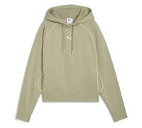 Puma Sudadera deportiva con capucha corta Unisex Sport Comfort Lux Army M