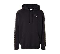 PUMA Sudadera con capucha holgada Essentials Elevated Tape para hombre, Ropa, Negro, XL