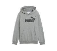 Puma ESS No. 1 Logo Hoodie FL B, Felpe con Cappuccio Niños, Medium Gray Heather,