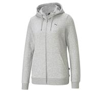 Puma Womens Small Logo Zip Hoodie XSmall Grey XSmall Grey