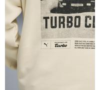 PUMA Sudadera estampada con capucha Porsche Legacy para hombre, Accesoiros, Blanco, XL XL