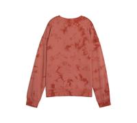 PUMA Sudadera estampada extrangrande WARDROBE ESS FLORAL PACK Washed para mujer, Ropa, Rojo Fire, L L
