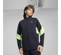 PUMA EVOSTRIPE Full-Zip Hoodie DK B, Chaquetas Deportivas Niños, New Navy,