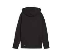 PUMA Sudadera EVOSTRIPE con cremallera juvenil, Ropa, Negro, 7-8Y 7-8Y