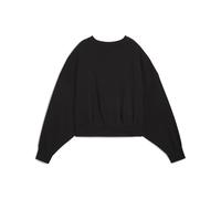 PUMA Sudadera extragrande WARDROBE ESS para mujer, Ropa, Negro, L L