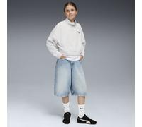 PUMA Sudadera extragrande Wardrobe Essentials Go Together juvenil, Accesoiros, Blanco, 7-8Y 7-8Y