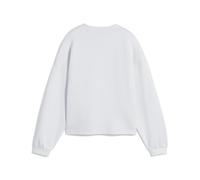 PUMA Sudadera extragrande Wardrobe Essentials para mujer, Accesoiros, Gris, L L