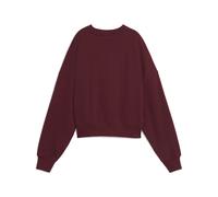 PUMA Sudadera extragrande Wardrobe Essentials Sports Legacy Graphic para mujer, Ropa, Rojo, S S