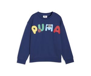 PUMA Sudadera holgada Sporty Cats para niños, Accesoiros, Azul, 4-5Y