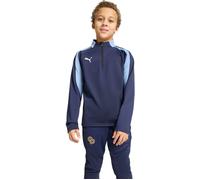 Puma - Sudadera Individualliga Niño, Unisex, Navy-Zen Blue, 176 cm