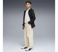 PUMA Sudadera juvenil con capucha Evostripe Full-Zip, Accesoiros, Negro, 11-12Y 11-12Y