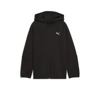 PUMA Sudadera juvenil con capucha Evostripe Full-Zip, Accesoiros, Negro, 15-16Y