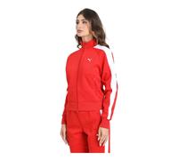 PUMA- Sudadera Roja Zip T7 Chaqueta Mujer- Sweatshirts & Hoodies- Mujer- Rojo- L- Sudadera Roja Zip T7 Chaqueta Mujer