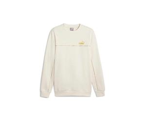 Puma Sudadera sin Capucha Hombre ESS+ Minimal Gold CR Beige - Marca EAN: 4099685202577 - Talla: S