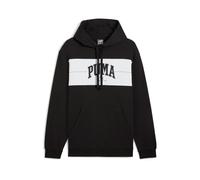PUMA Sudadera 'Squad' negro / blanco L negro / blanco