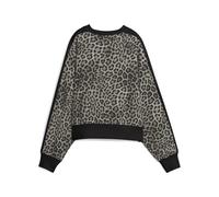 PUMA Sudadera T7 Leo Luxe de corte extragrande para mujer, Ropa, Negro, M M