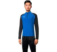 Puma - Sudadera teamLIGA, Hombre, Electric Blue Lemonade-Black, M