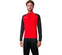 Puma - Sudadera teamLIGA, Hombre, Red-Black, 2XL