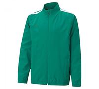 PUMA Teamliga Sideline Jkt Jr Sudadera, Unisex niños, Pepper Green White, 176