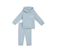 PUMA Sudadera y pantalón de felpa sin peinar. Color azul