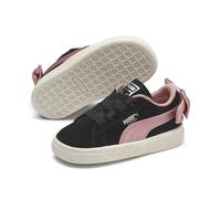 Puma Suede Bow AC Inf, Zapatillas Niñas, Multicolor Black-Bridal Rose 18, 24 EU