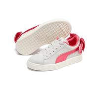 Puma Suede Bow AC PS, Zapatillas Niñas, Multicolor (Gray Violet-Calypso Coral 20), 28 EU
