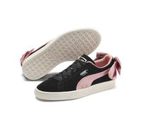 Puma Suede Bow Jr, Zapatillas Niñas, Multicolor Black-Bridal Rose 18, 36 EU