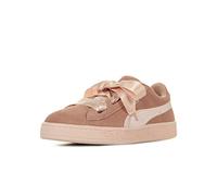 Puma Suede Heart Jewel PS, Zapatillas Niñas, Beige (Peach Beige-Pearl), 33 EU