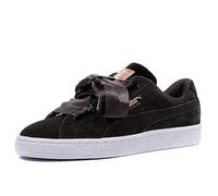 Puma Suede Heart Velvet Rope, Zapatillas para Mujer, Negro/Blanco, 36.5 EU