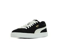 Puma Suede Jr - Zapatillas de Deporte de ante niño, Negro (Black-White), 32