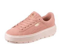 PUMA Suede Platform Trace W's - Camiseta Baja para Mujer, Rosa, 37 EU