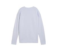 PUMA Suéter holgado de cuello Rojoondo ESS con logotipo N.º 1 para mujer, Ropa, Azul, XL XL