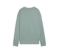 PUMA Suéter holgado de cuello Rojoondo ESS con logotipo N.º 1 para mujer, Ropa, Verde, L L
