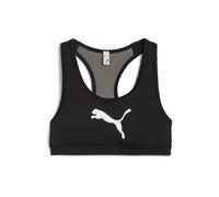 Sujetador deportivo de Fitness Puma 4Keeps Bra P, Black Big Whit, Mujer M