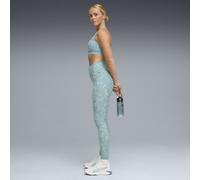 PUMA Sujetador deportivo estampado CLOUDSPUN para mujer, Accesoiros, Azul, XS XS