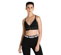 Puma Low Impact Strong Strappy Bra Sujetador Deportivo, Mujer, Black, XL