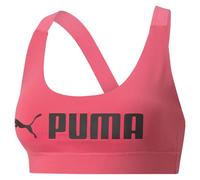 Sujetador deportivo Puma Mid Impact Fit Mujer Pink XS